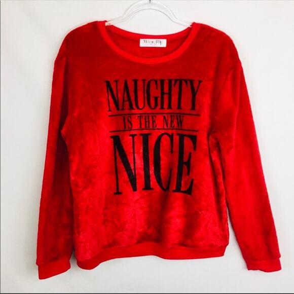 Wound Up | @ Naughty Nice Christmas Sweatshirt L - Picture 1 of 7